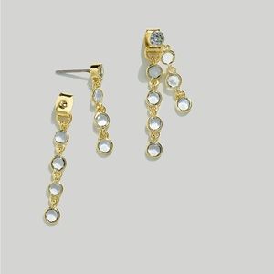 NWT Madewell Stacked Stone Earrings